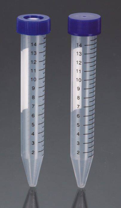 15ml Centrifuge tubes, Conical bottom Polypropylene, Flat Cap - Global Scientific Ltd