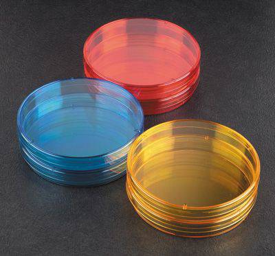 90mm Petri Dish RED Triple Vents - Global Scientific Ltd