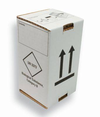Box UN3373 for Green Container 500ml - Global Scientific Ltd