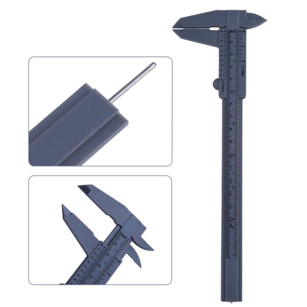 Plastic Caliper without dial for both mm's and inches - Global Scientific Ltd