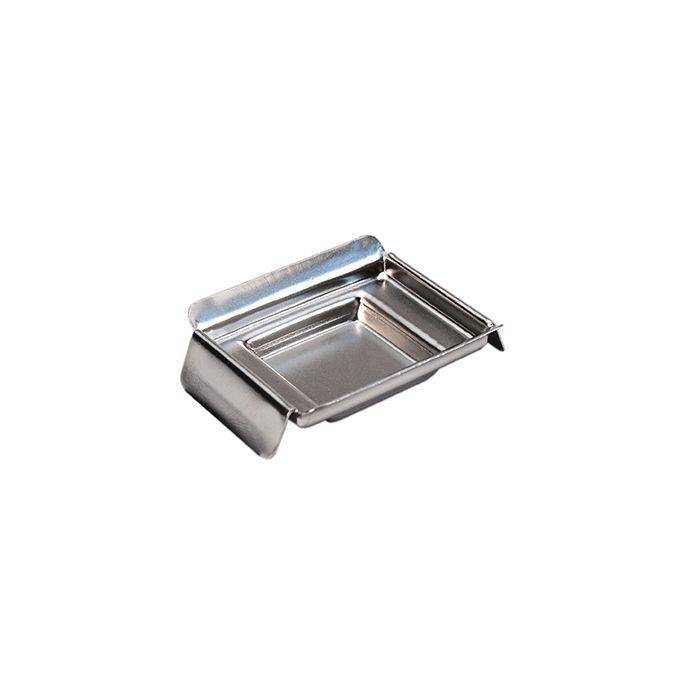 STAINLESS STEEL BASE MOULD 24x24x5mm - Global Scientific Ltd