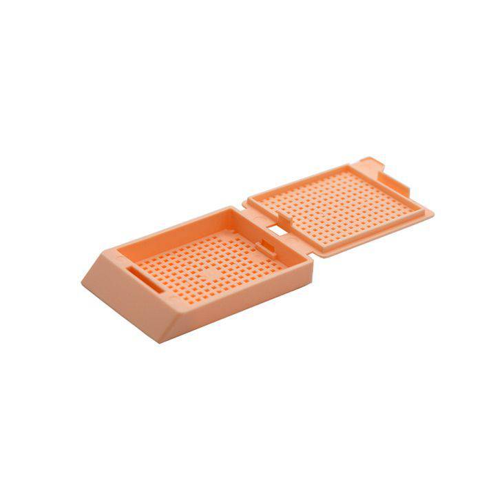 SYSTEM III BIOPSY CASSETTE - PEACH (THREADED INKJET) - Global Scientific Ltd