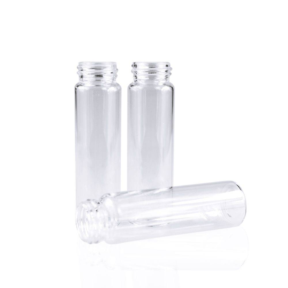 40ML EPATOC Vials-GS001187-40mL 27.5x95mm Clear Glass EPA/TOC Vial 24-400 Screw Thread.(EPA Quality). 100pcs/pk - Global Scientific Ltd