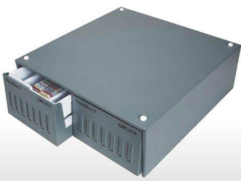 OMNISTOR 2 BLOCK/SLIDE CABINET - GREY - Global Scientific Ltd