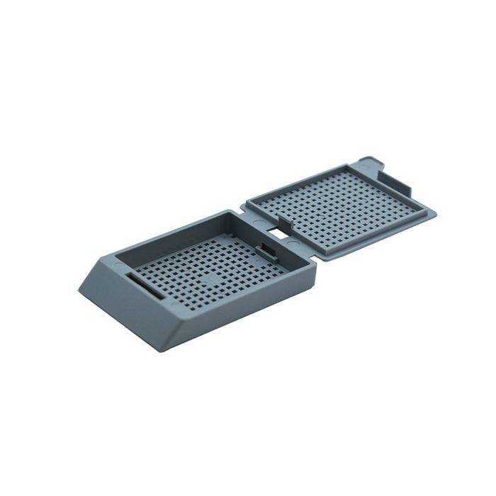 SYSTEM III BIOPSY CASSETTE - GREY (THREADED INKJET) - Global Scientific Ltd