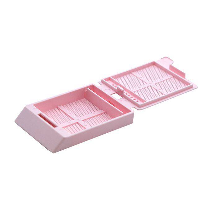 SYSTEM III MICRO BIOPSY CASSETTE - PINK (LOOSE INKJET) - Global Scientific Ltd